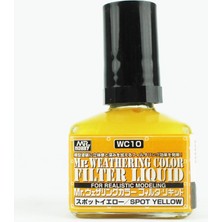 Mr. Hobby Mr.hobby Wc-10, 40 Ml. Filter Liquid Spot Yellow Eskitme Maket Boyası