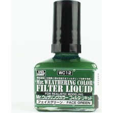 Mr. Hobby Mr.hobby Wc-12, 40 Ml. Filter Liquid Face Green Eskitme Maket Boyası