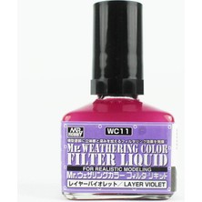 Mr. Hobby Mr.hobby Wc-11, 40 Ml. Filter Liquid Layer Violet Eskitme Maket Boyası