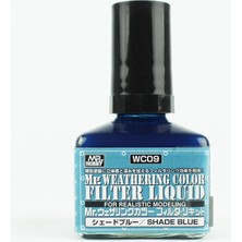 Mr. Hobby Mr.hobby Wc-09, 40 Ml. Filter Liquid Shade Blue Eskitme Maket Boyası