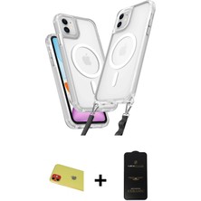 Cepte Toptan iPhone 11 Atlas Doku Koleksiyonu - Siyah 6d Antistatik Mat Seramik Hayalet Nano Ekran Koruyucu + Kırmızı Rainbow Kamera Lens Koruma Cam