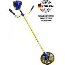 Silen Dafu Model Turbo Motorlu Benzinli Yan Tırpan + Full Lüks Bahçivan Set 6,8 Hp