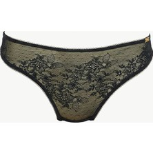 Gossard Siyah Kadın Tanga 13006