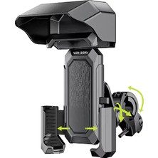 Ven-Dens VD-HD030 Premium Bisiklet Telefon Tutucu 360° Dönebilir
