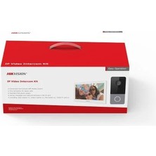 Hikvision Hıkvısıon DS-KIS607-S(O-STD) Interkom Set