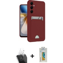 Cepte Toptan Galaxy S24 Plus Vadi Çizgi Prime - Siyah Polymer Nano Ekran Koruyucu + Şeffaf Kamera Lens Koruma Cam