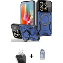 Cepte Toptan Redmi Note 13 Pro 5g Kıvılcım Modern Serisi - Siyah Joko Magic 5d Cam + Şeffaf Kamera Lens Koruma Cam