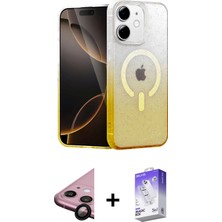 Cepte Toptan iPhone 11 Eksen Minimal Özel Seri - Siyah Bilvis 5in1 3D Magic Cam Ekran Koruyucu + Siyah Raze Metal Kamera Lens