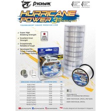 Monofilament Misinalar Pioneer Hurricane Power 3. Nesil Clear 100 Metre Misina