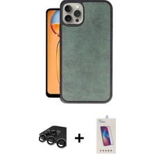 Cepte Toptan iPhone 15 Pro Kıvılcım Işık Serisi - Siyah Joko 5d Cam + Titanyum Gri Raze Metal Kamera Lens