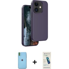 Cepte Toptan iPhone 11 Kıvılcım Çizgi Serisi - Şeffaf Pasifik Cam Ekran Koruyucu + Yeşil Neon Fosforlu Kamera Lens