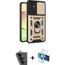Cepte Toptan Galaxy A25 5g Ahenk Klasik - Siyah 3D Antistatik Seramik Nano Ekran Koruyucu + Siyah Valdez Metal Kamera Lens