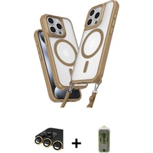 Cepte Toptan iPhone 14 Pro Max Atlas Doku Koleksiyonu - Siyah Joko Magic 5d Hayalet Cam + Gold Raze Metal Kamera Lens