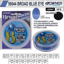 Owner 56044 Broad Blue Eye 300M Light Blue
