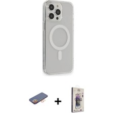 Cepte Toptan iPhone 13 Pro Max Pusula Çizgi Koleksiyonu - Siyah Bilvis 3D Cam Ekran Koruyucu + Turuncu Renkli Kamera Lens Koruma Cam