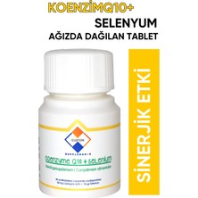 Custom Supplements Koenzımq10+Selenyum Ağızda Dağılan Tablet