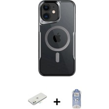 Cepte Toptan iPhone 11 Yadigar Klasik Özel Seri - Siyah Joko Magic 5d Cam + Sarı Renkli Kamera Lens Koruma Cam