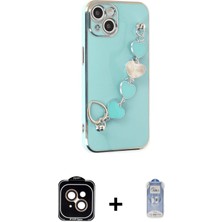 Cepte Toptan iPhone 14 Nova Işık Prime - Siyah Joko Magic 5d Cam + Turuncu Pvd Metal Kamera Lens