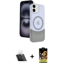 Cepte Toptan iPhone 11 Kozmos Form Özel Seri - Siyah Buffer Cam Ekran Koruyucu + Şeffaf Kamera Lens Koruma Cam