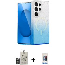 Cepte Toptan Galaxy S25 Ultra Eksen Minimal Özel Seri - Siyah Joko Magic 5d Cam + Titan Gri Bilvis Titan Kamera Lens