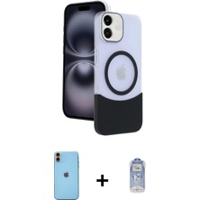 Cepte Toptan iPhone 11 Kozmos Form Özel Seri - Siyah Joko Magic 5d Cam + Turuncu Neon Fosforlu Kamera Lens