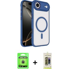 Cepte Toptan iPhone 17 Air Kıvılcım Prime - Siyah Joko Magic 5d Hayalet Cam + Gold Raze Metal Kamera Lens