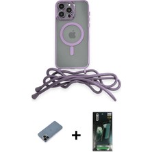 Cepte Toptan iPhone 12 Pro Max Eksen Özel Seri - Şeffaf 360 Full Body Arka Koruyucu + Siyah Shine Kamera Lens Koruma Cam