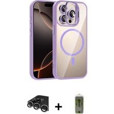 Cepte Toptan iPhone 14 Pro Max Yadigar Asil Koleksiyonu - Siyah Joko Magic 5d Hayalet Cam + Gümüş Raze Metal Kamera Lens