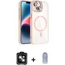 Cepte Toptan iPhone 14 Yadigar Asil Koleksiyonu - Siyah Joko Magic 5d Cam + Yeşil Pvd Metal Kamera Lens