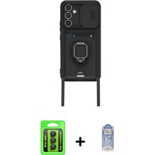 Cepte Toptan Galaxy A15 4g Vadi Form Prime - Siyah Joko Magic 5d Cam + Siyah Raze Metal Kamera Lens