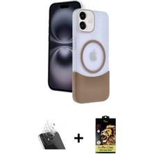 Cepte Toptan iPhone 11 Kozmos Form Özel Seri - Siyah Buffer Cam Ekran Koruyucu + Şeffaf Kamera Lens Koruma Cam