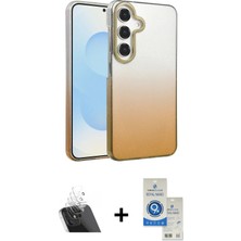 Cepte Toptan Galaxy A14 4g Kıvılcım Minimal Özel Seri - Şeffaf Royal Nano Ekran Koruyucu + Şeffaf Kamera Lens Koruma Cam