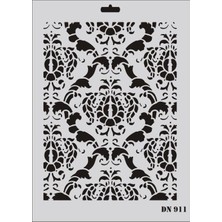 Twin Store Dantel Seri DN-911 Stencil 35X25 cm