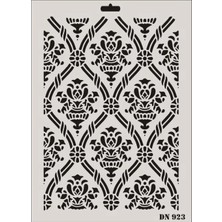 Twin Store Dantel Seri DN-923 Stencil 35X25 cm