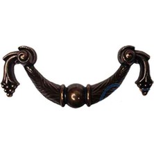 Twin Store Dekoratif Zamak Üzümlü Kulp - 64MM, Eskitme, 1 Adet