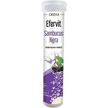 Orzax Efervit Sambucus Nigra Efervesan 20 Tablet