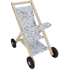 NessiWorld ÇG71 Okutan, Ahşap Bebek Arabası