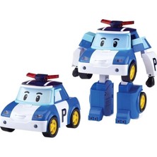 Twin Store Robocar Poli Transforming Robot Figür