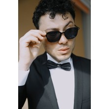 Erkekler İçin Bilge Karga Louis Black Black Güneş Gözlüğü Hafif Tasarım ve UV400 Koruma