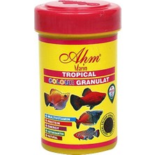 AHM Tropical Colour Granulat 100 ml Balık Yemi