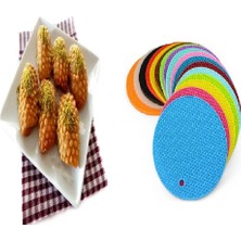 Practika Oval Silicone Trivet Mold For Kalburabastı Desserts - Heat Resistant To 100°C