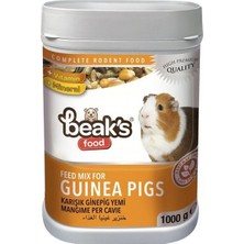Beak's Karışık Gine Pig Yemi Vitamin ve Mineral Destekli 1000 Gr Doğal İçerik