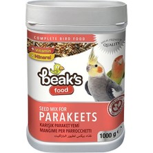 Beak's Parakeets Karışık Paraket Yemi 1000 gr