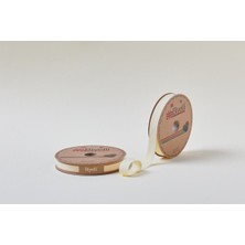 Uravas Store Biye Koton Katlı D06 Sarı 2 cm 25 Metre %65 Koton %35 Polyester