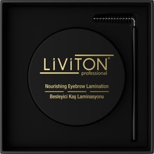 Liviton Besleyici Kaş Laminasyonu Renksiz Güçlü Tutuşlu Kaş Makyajı Ürünü