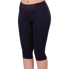 Emay İç Giyim Emay Dikişsiz Kapri Kadın Tayt 3856