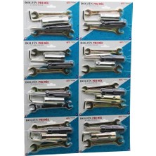 Uravas Store Dolfin Mix ( 5pcs ) Motor Tesisat El Aletleri Set ( 8-10 12-14 Anahtar Alyan Yıldız To