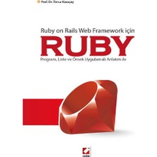 Seçkin Ruby On Rails Web Framework İçin Ruby /C Timur Karaçay 10 2014/11