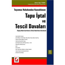  tapu ıptal ve tescil davaları (takım) ahmet uğur turan 2007/09