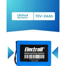 72V 24AH Lifepo4 Batarya